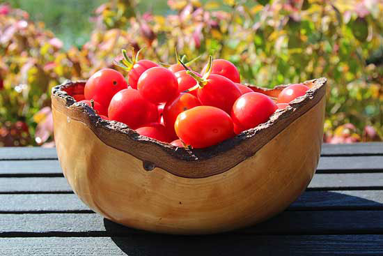 
‘Juliet’ is a large cherry tomato that’s high in lycopene, tastes sweet and is easy to dry.
